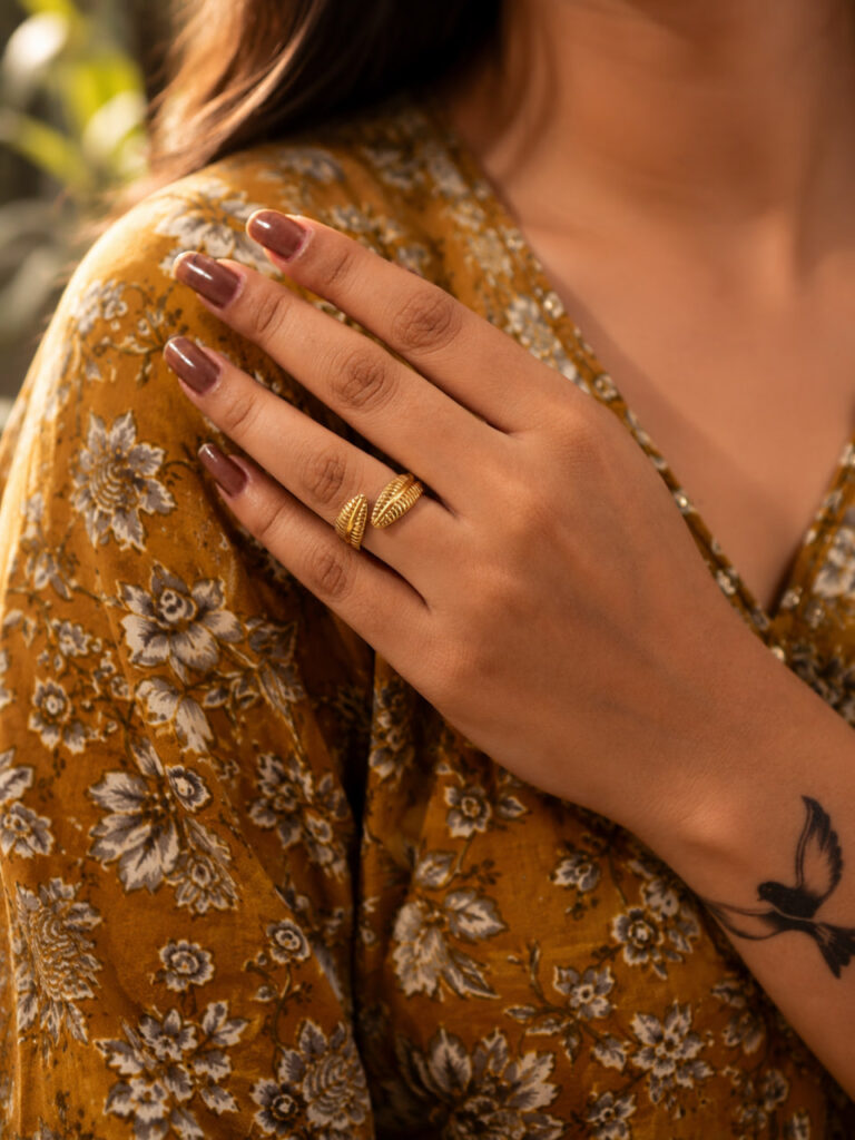 Anti Tarnish Rings Adjustable Festival Wear Ring