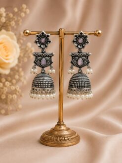 Vintage Jhumka Earring elegant antique jewelry design