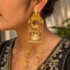 Unique Camel Kashmiri Earring Traditional Jewelry for Festive & Cultural Wear 13 Unique Camel Kashmiri Earring traditional ethnic jewelry design