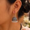 Oxidized Jhumka Earring Vintage Jewelry for Ethnic, Festive & Everyday Wear 7 Oxidized Jhumka Earring elegant vintage ethnic jewelry design