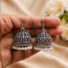 Oxidized Jhumka Earring Vintage Jewelry for Ethnic, Festive & Everyday Wear 6 Oxidized Jhumka Earring elegant vintage ethnic jewelry design