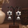 Floral Jhumki Hook Earring elegant flower inspired jewelry design