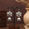 Floral Jhumki Hook Earring elegant flower inspired jewelry design