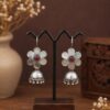 Floral Jhumki Hook Earring elegant flower inspired jewelry design