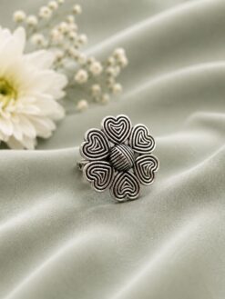 Designer Heart Ring elegant romantic jewelry design