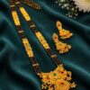 Traditional Mangal Sutra elegant gold plated jewelry design