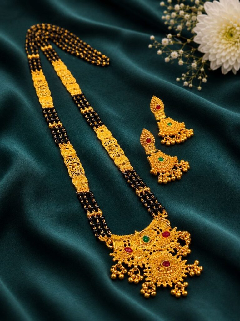 Traditional Mangal Sutra Gold Plated Jewelry for Daily & Festive Wear