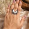 Vintage Silver Ring elegant antique jewelry design