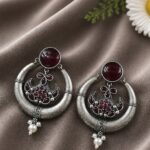 Bulk 54 Antique Designer Earring Elegant Jewelry for Weddings & Festive Wear - "Red"