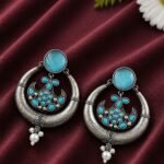 Bulk 60 Antique Designer Earring Elegant Jewelry for Weddings & Festive Wear - "Aqua"