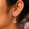 Unique Duck Hook Earring elegant nature-inspired jewelry design