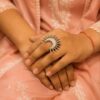 Vintage Silver Ring elegant antique jewelry design