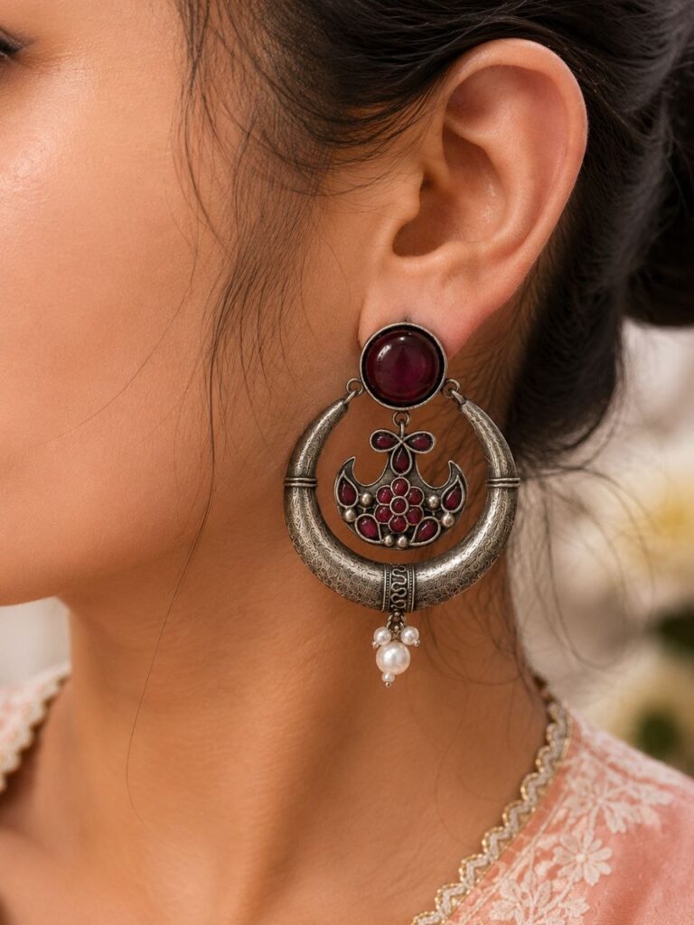 Antique Designer Earring Elegant Jewelry for Weddings & Festive Wear