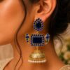 Designer Peacock Kashmiri Earring elegant traditional ethnic jewelry