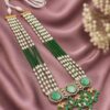 Traditional Kundan Meena Necklace royal bridal jewelry design