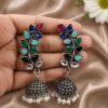 Leaf Jhumka Earring elegant nature-inspired traditional jewelry design