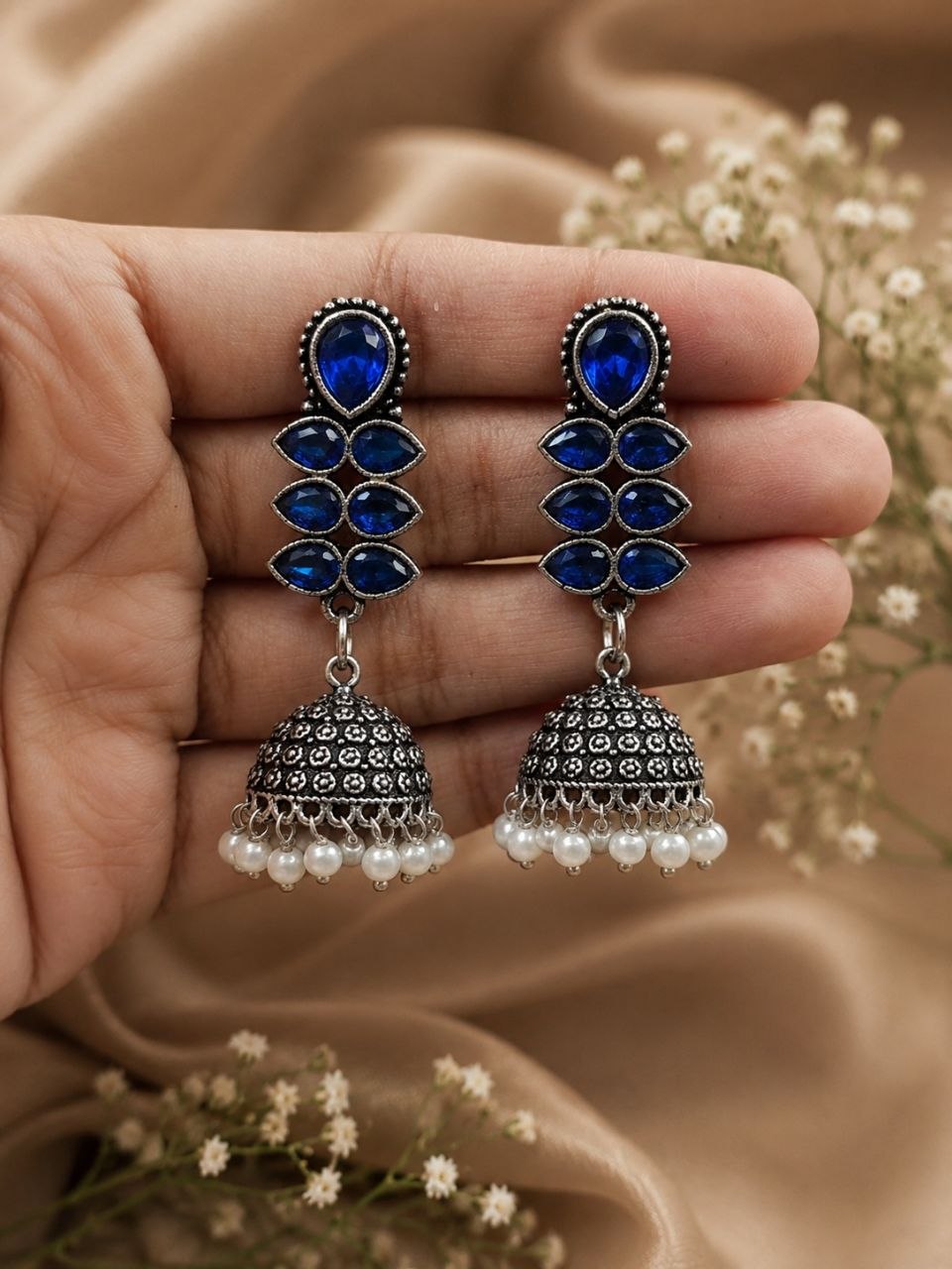Unique Jhumka Earring Elegant Jewelry for Festivals & Ethnic Wear 1 Unique Jhumka Earring elegant traditional ethnic jewelry design