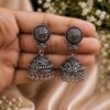 Silver Jhumka Earring Traditional Design for Weddings, Festivals & Party Wear 4 Silver Jhumka Earring elegant traditional silver jewelry design
