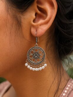 Floral Hook Earring elegant flower-inspired jewelry design