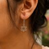 German Silver Star Earring elegant celestial-inspired jewelry design