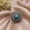Silver Floral Ring elegant flower inspired jewelry design