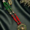 Meenakari Peacock Necklace elegant handcrafted traditional jewelry design