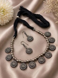 Charming Thread Necklace elegant handcrafted jewelry design