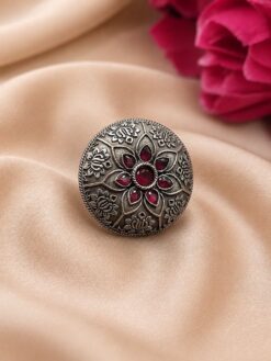 Silver Floral Ring elegant floral-inspired jewelry design