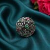 Oxidized Ethnic Ring elegant traditional jewelry design