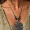 Silver Chain Pendant Necklace elegant minimalist jewelry design