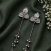 Silver Floral Kashmiri Earring Traditional Jewelry for Weddings, Festivals & Ethnic Wear 11 Silver Floral Kashmiri Earring elegant traditional jewelry design