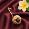 Unique Maang Tikka elegant traditional bridal jewelry