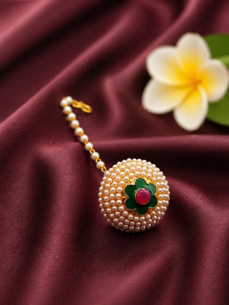 Unique Maang Tikka Traditional Bridal Jewelry for Weddings & Special Occasions