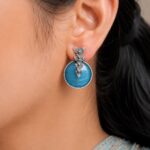 Unique Leaf Stud Earring Elegant Jewelry for Everyday, Office & Party Wear