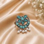 Bulk 52 Silver Floral Ring Vintage Jewelry for Party & Festive Wear - "MInt"