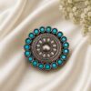 Designer Floral Hair Pin elegant bridal floral hair accessory