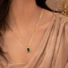 Anti Tarnish Gold Chain Pendant elegant gold jewelry