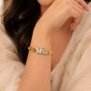 Anti Tarnish Butterfly Bangle premium gold plated jewelry