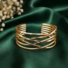Designer Anti Tarnish Bangle Premium Gold Jewelry for Modern & Party Wear 4 Designer Anti Tarnish Bangle premium gold plated jewelry