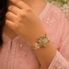 Stylish Anti Tarnish Bangle premium gold plated jewelry