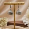 Silver Jhumki Earring oxidised traditional ethnic jewelry