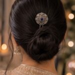 Designer Floral Hair Accessories Ethnic Hair Jewelry for Traditional Look