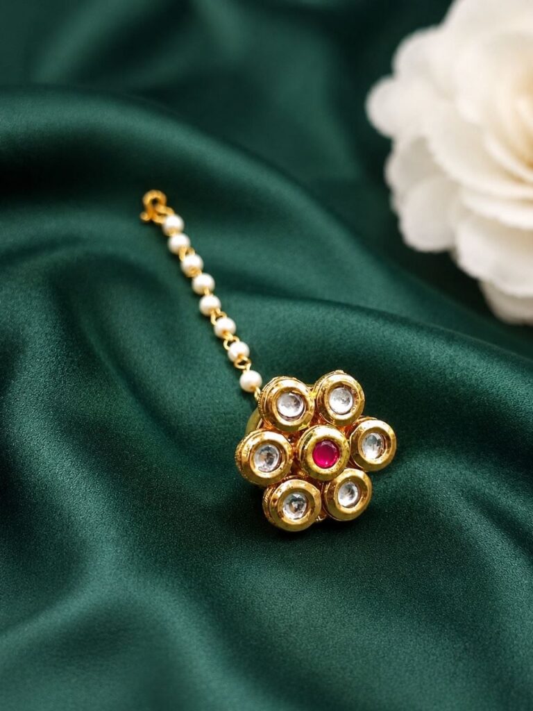 Flower Hair Accessories Elegant Jewelry for Traditional Wear