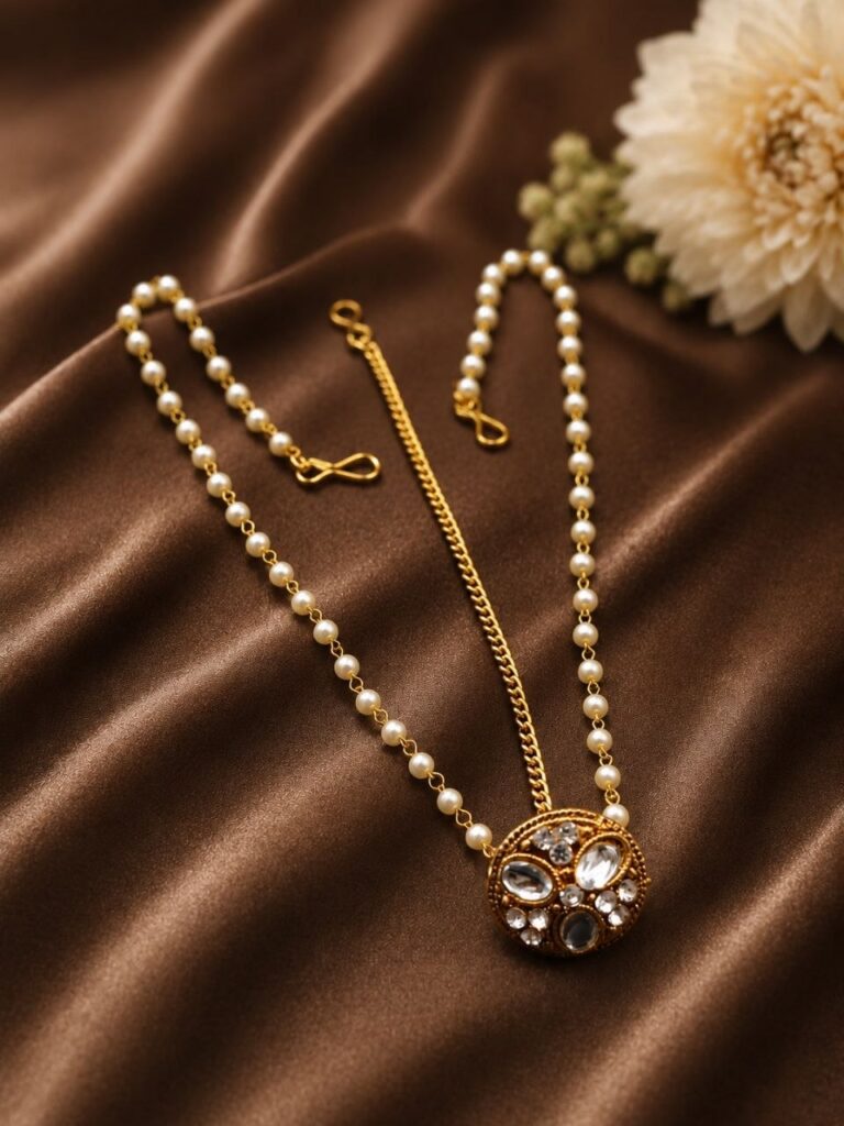 Floral Gold Hair Accessories Bridal Jewelry for Modern Look