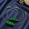 Unique Silver Anklet oxidized payal for women