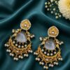 Gold Plated Parrot Earring for women with elegant bird design