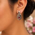 Designer Drop Stud Earring LightWeight Jewelry for Daily Wear