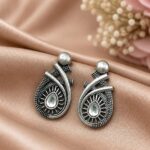 Bulk 16 Designer Drop Stud Earring LightWeight Jewelry for Daily Wear - "White"