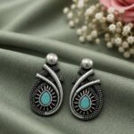 Bulk 14 Designer Drop Stud Earring LightWeight Jewelry for Daily Wear - "MInt"