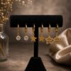 Beautiful Anti Tarnish Earrings Set gold plated earrings for women